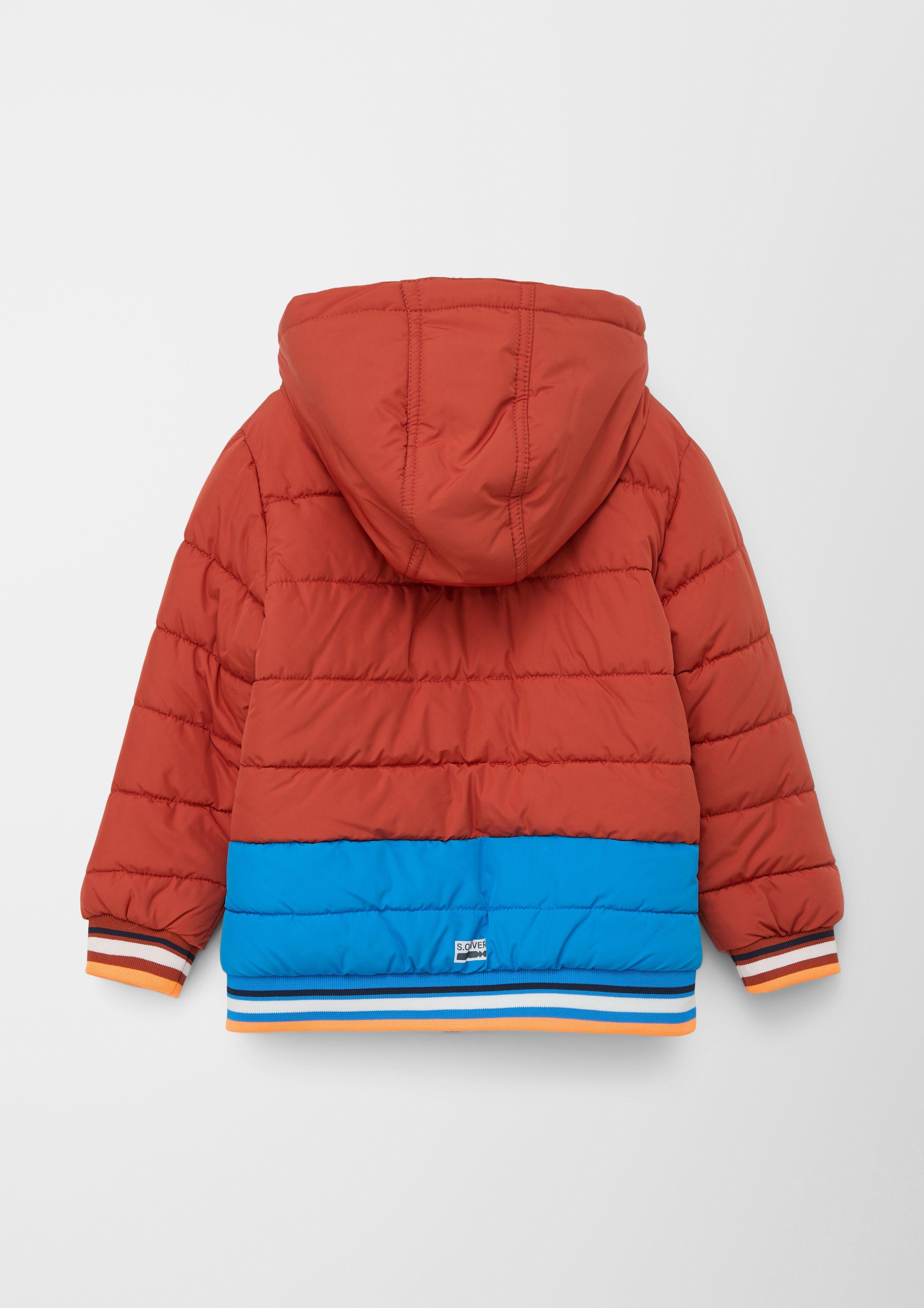 Steppjacke mit abnehmbarer Kapuze  2116417-2764