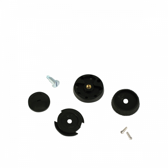 Schwenkarm-Verschraubung, schwarz  Service-Set zur Schwenkarm- / Mikrofonmontage