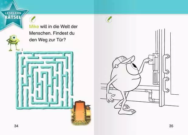 Leselernstars: Disney Monster Uni - Erste Stunde Monsterkunde