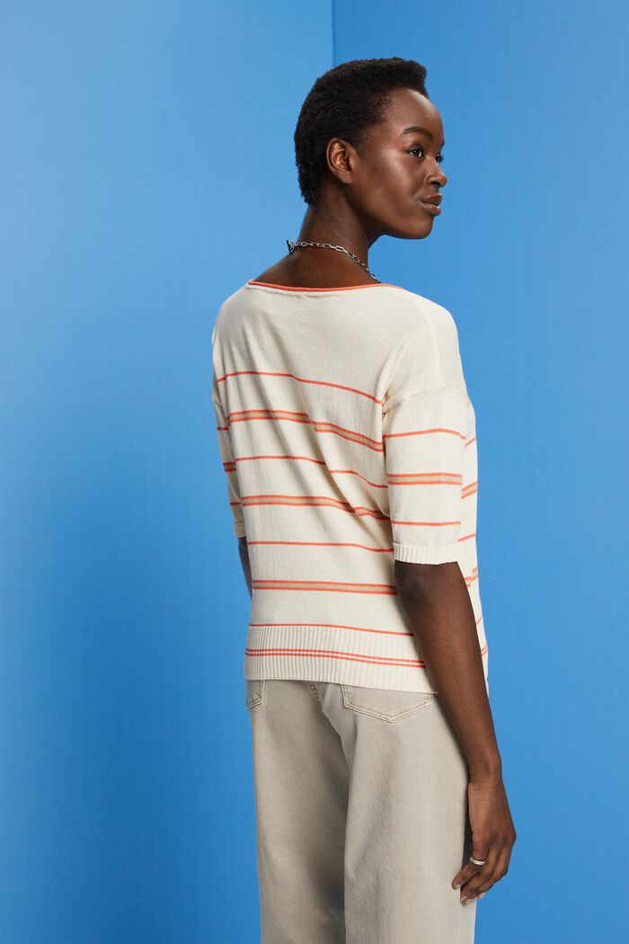 Kurzarmpullover, 100 % Baumwolle