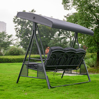 Home Deluxe Hollywoodschaukel DESCANSO Grau