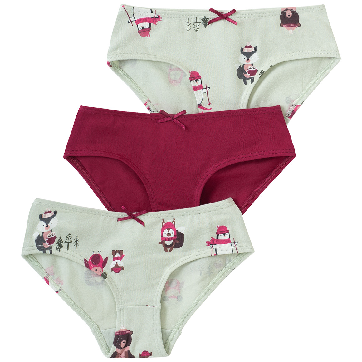3 Mädchen Slips im Set