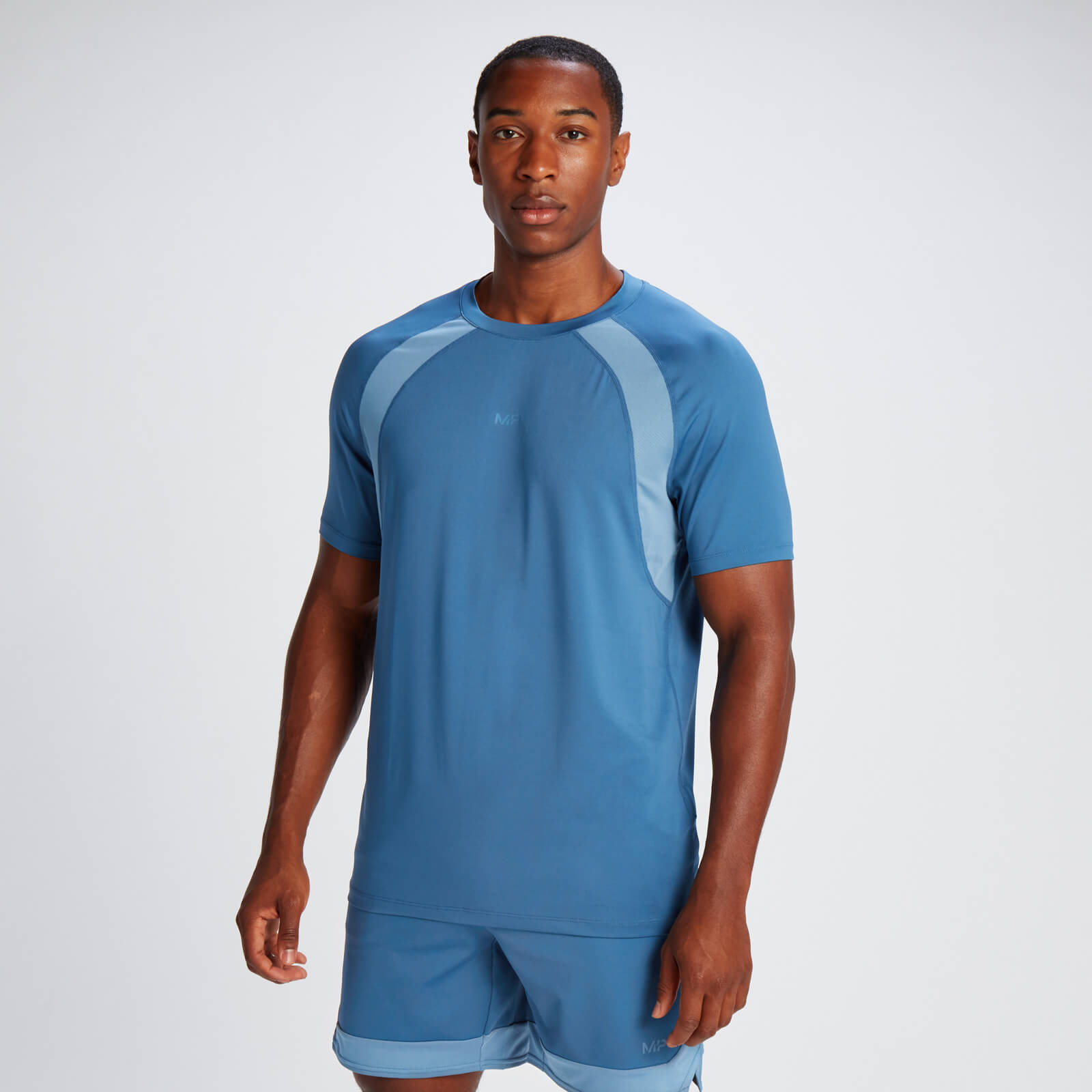 T-shirt MP Tempo pour hommes – Bleu indigo