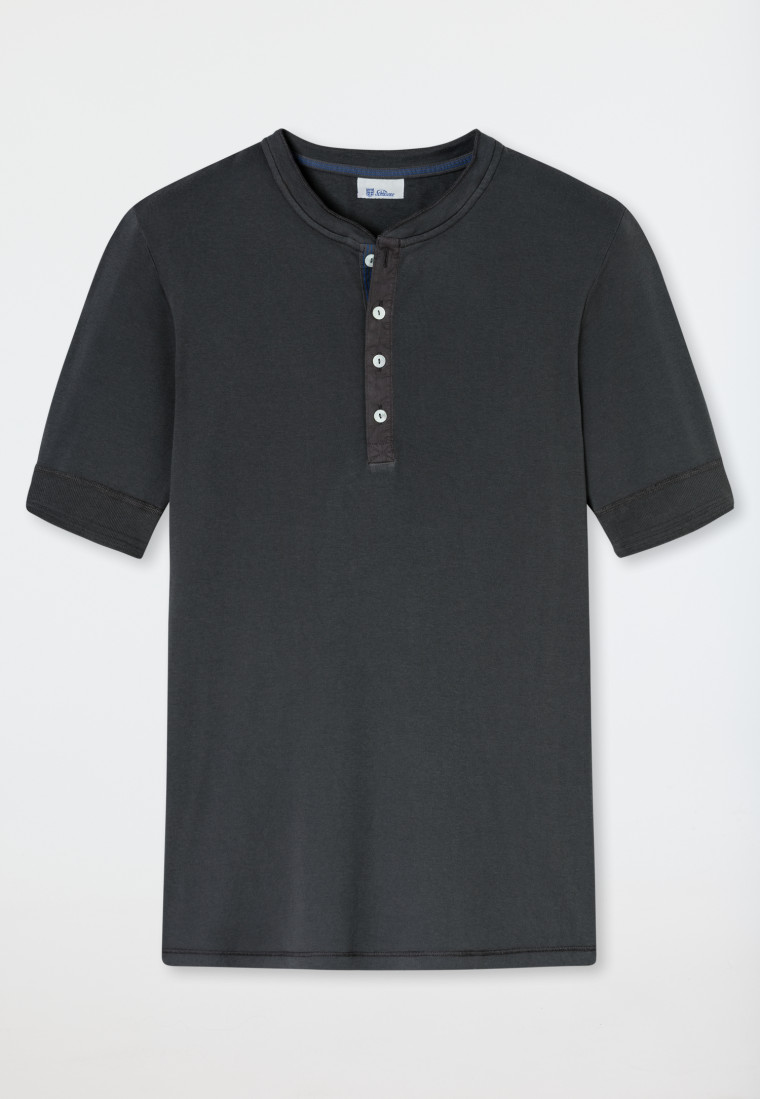 Shirt kurzarm anthrazit - Revival Karl-Heinz