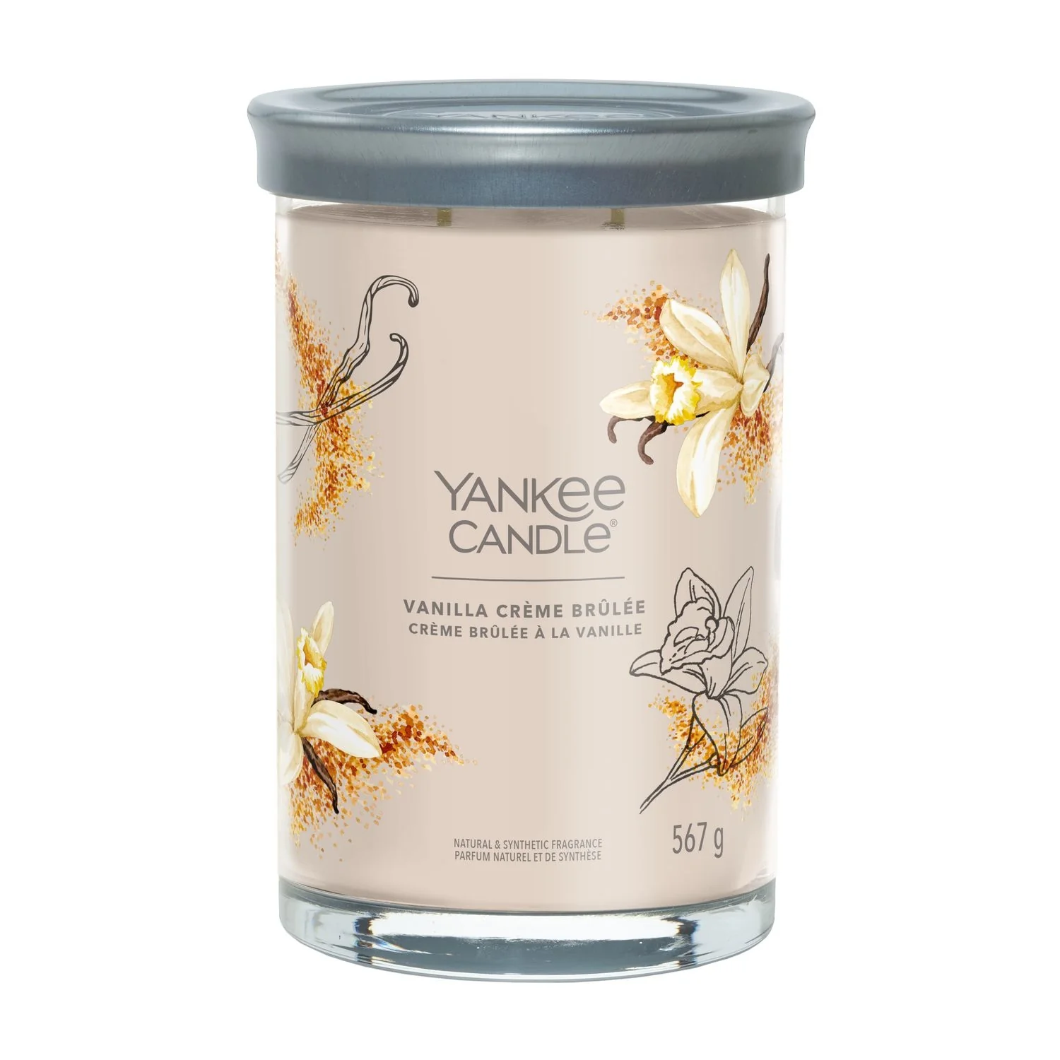 Mirisna svijeća Signature Tumbler Candles s mirisom vanilije Crème Brûlée