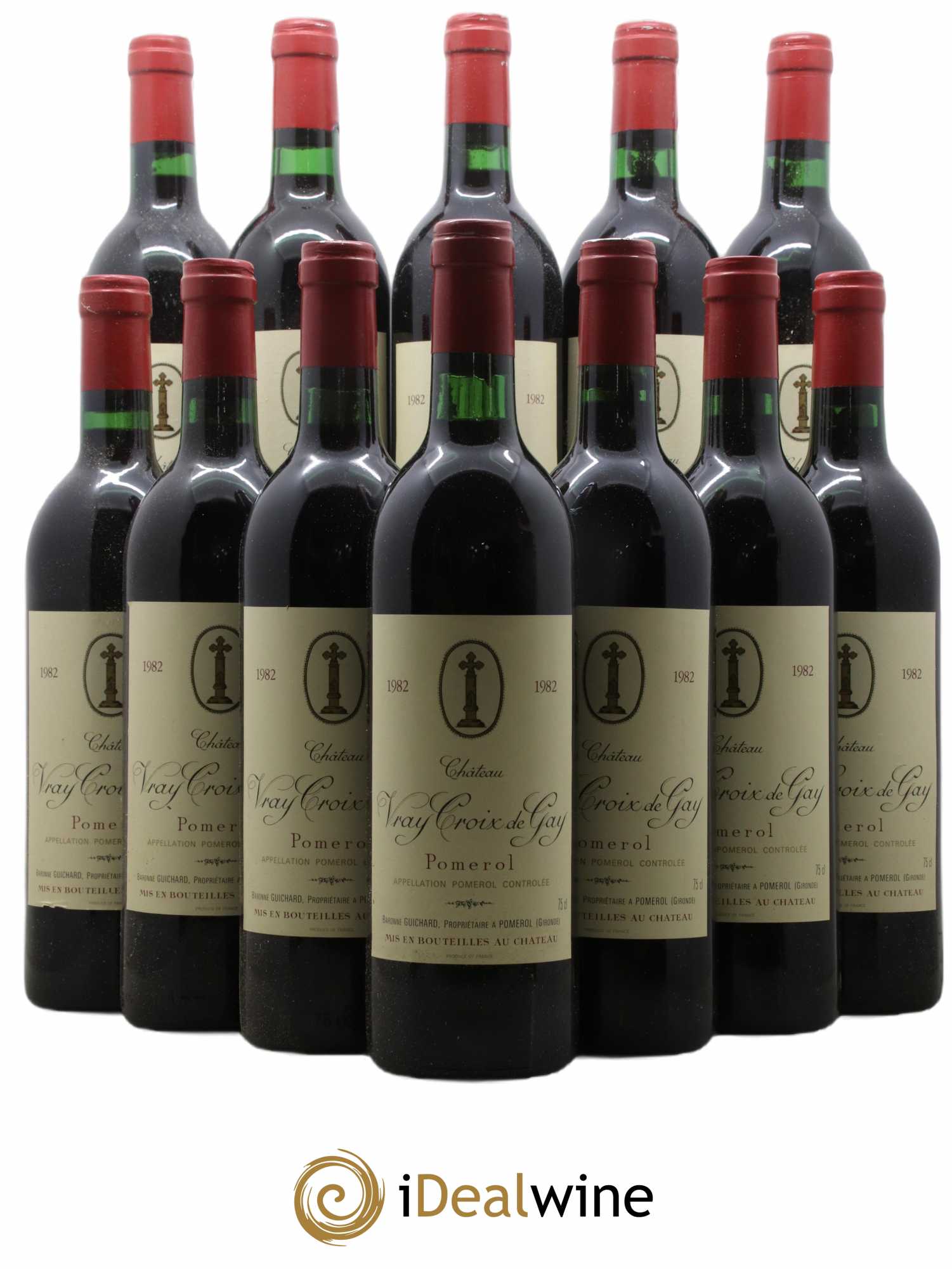 Château Vray Croix de Gay  1982 - Lot de 12 Bouteilles