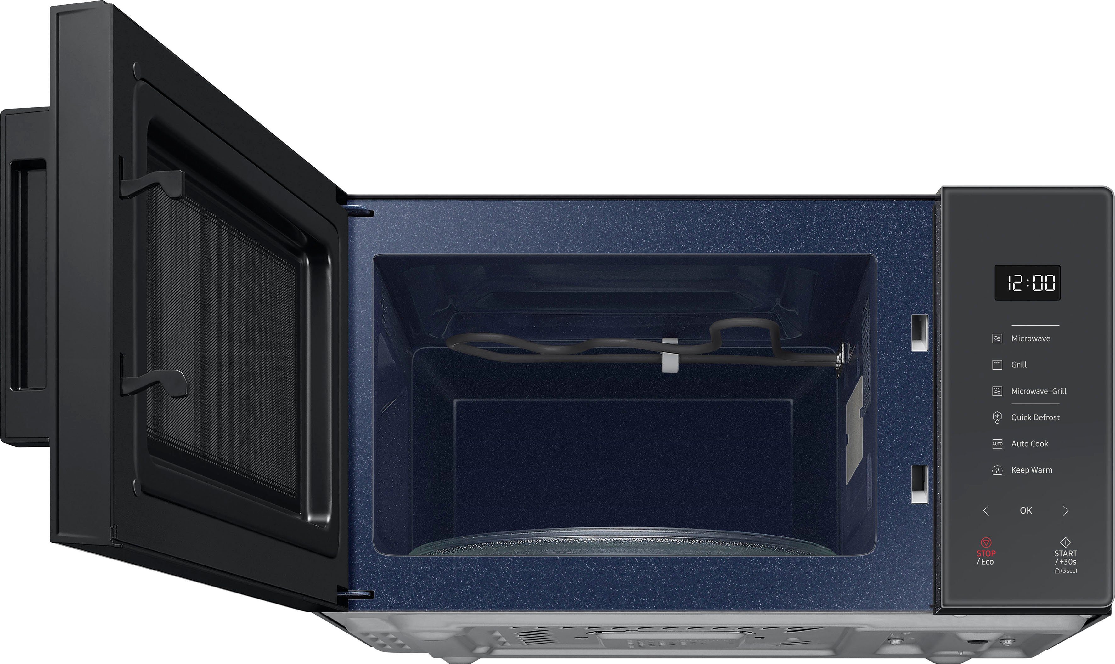 Samsung Mikrowelle MG2GT5018GC/EG, Dampfgarfunktion, Grill, Mikrowelle, 23 l