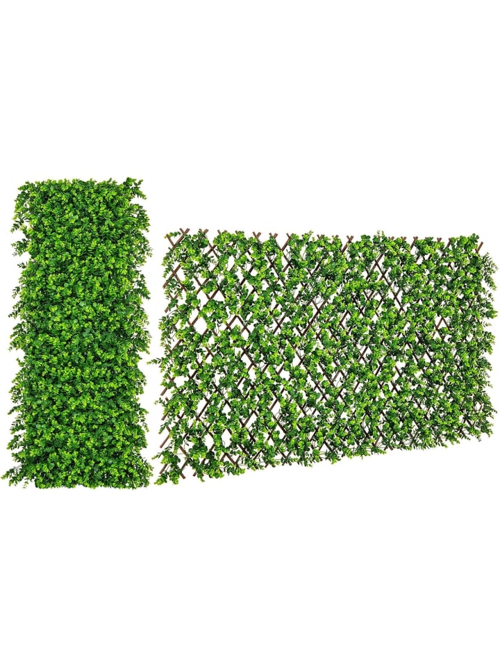 COSTWAY Künstliche Pflanzenwand Sichtschutz 180x90cm in Grün günstig kaufen onesize
