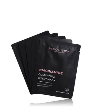 REVOLUTION SKINCARE Biodegradable Clarifying Niacinamide Sheet Mask Tuchmaske-1 Stk