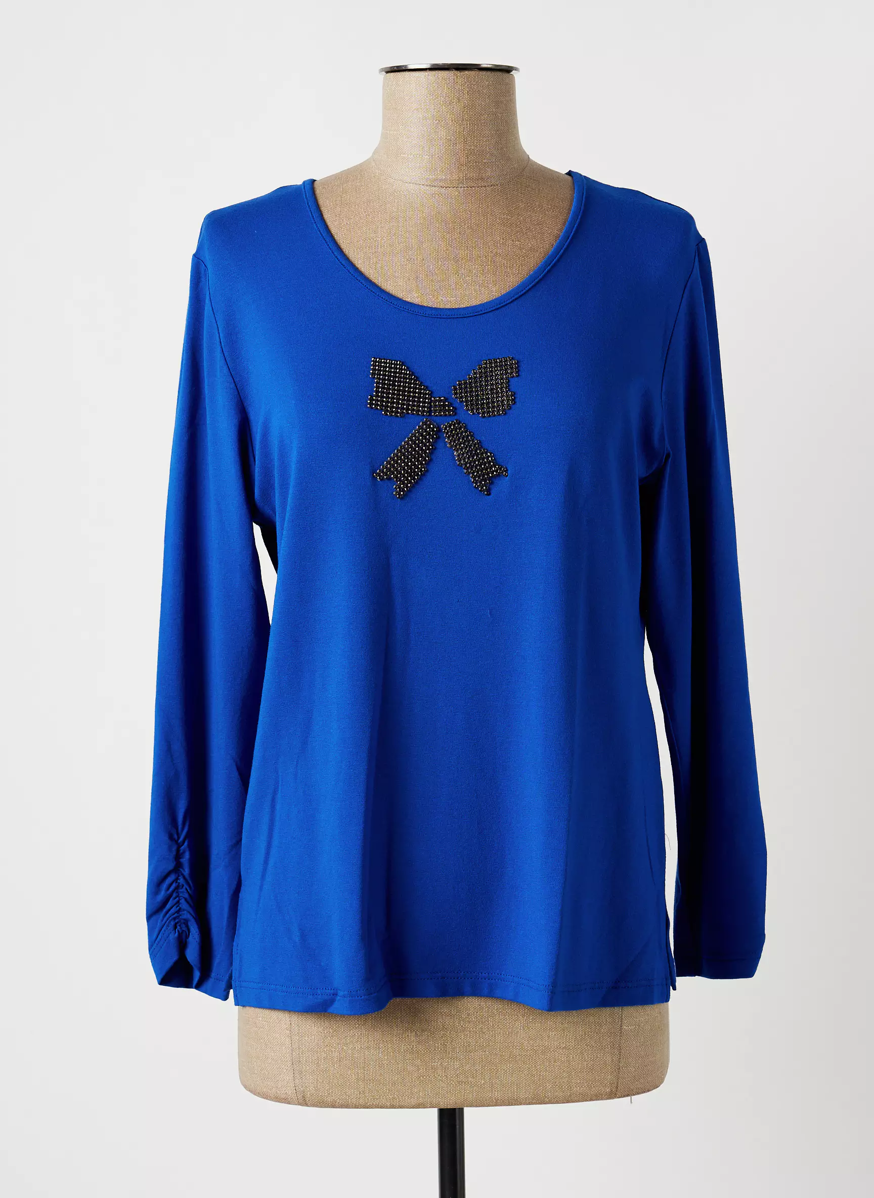 Meri Esca Tshirts Femme couleur bleu