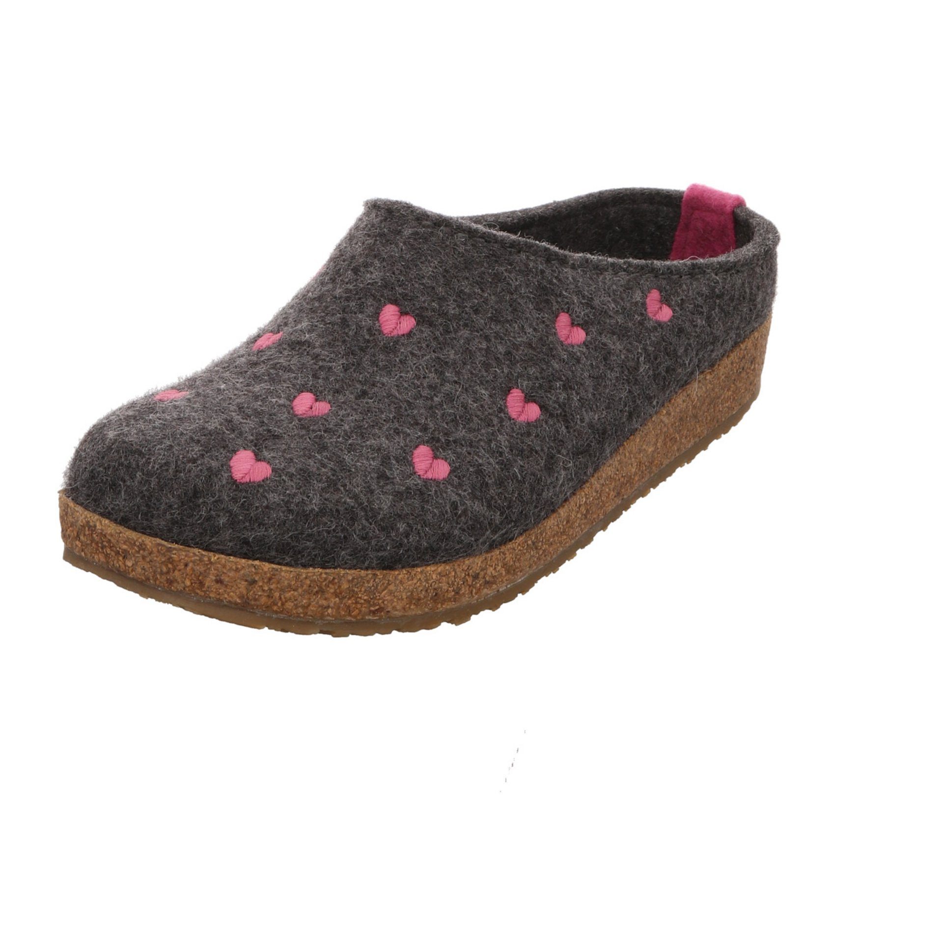 Haflinger Damen Hausschuhe Slipper Grizzly Gemütlich Puschen Hausschuh Textil
