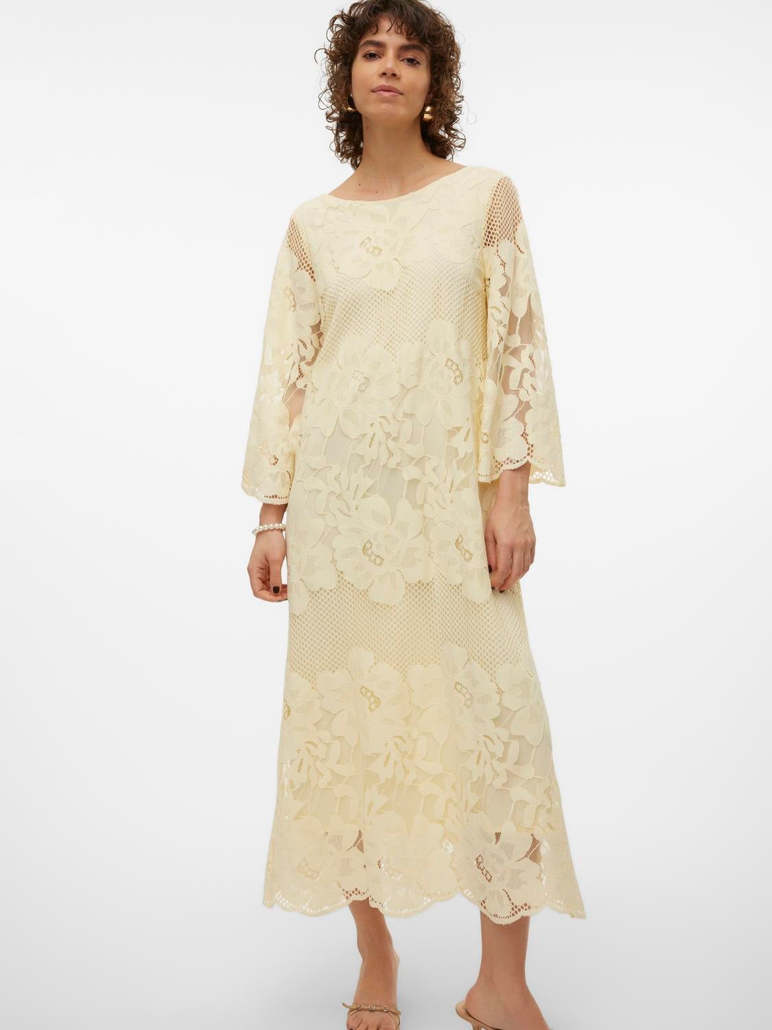 VMLUNA Langes Kleid