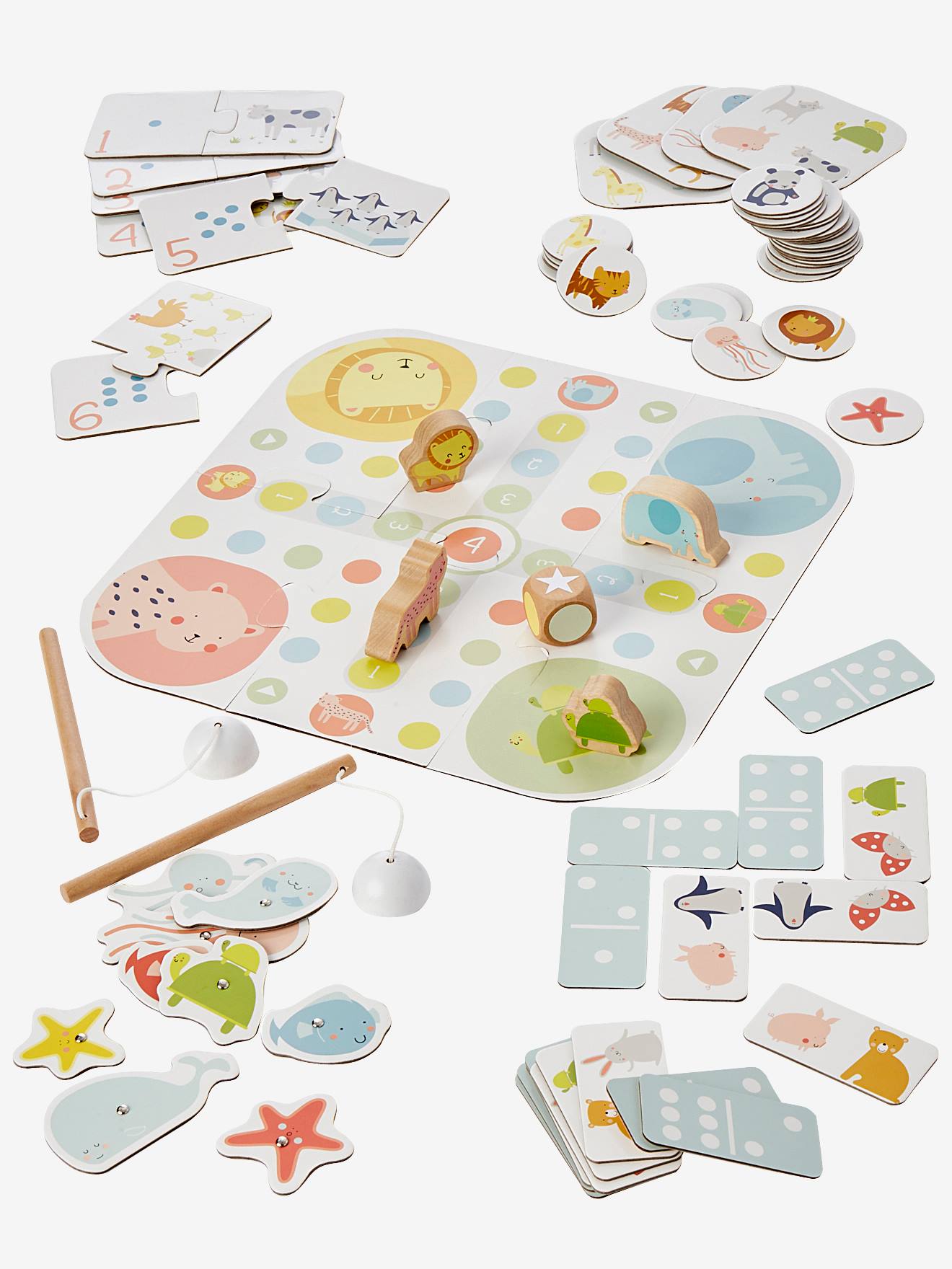 Coffret Mes premiers jeux FSC® multicolore