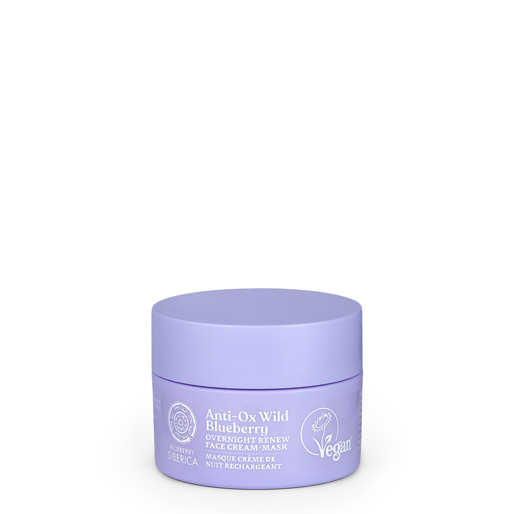 Natura Sibérica Masque Crème de Nuit Rechargeant Soin Visage