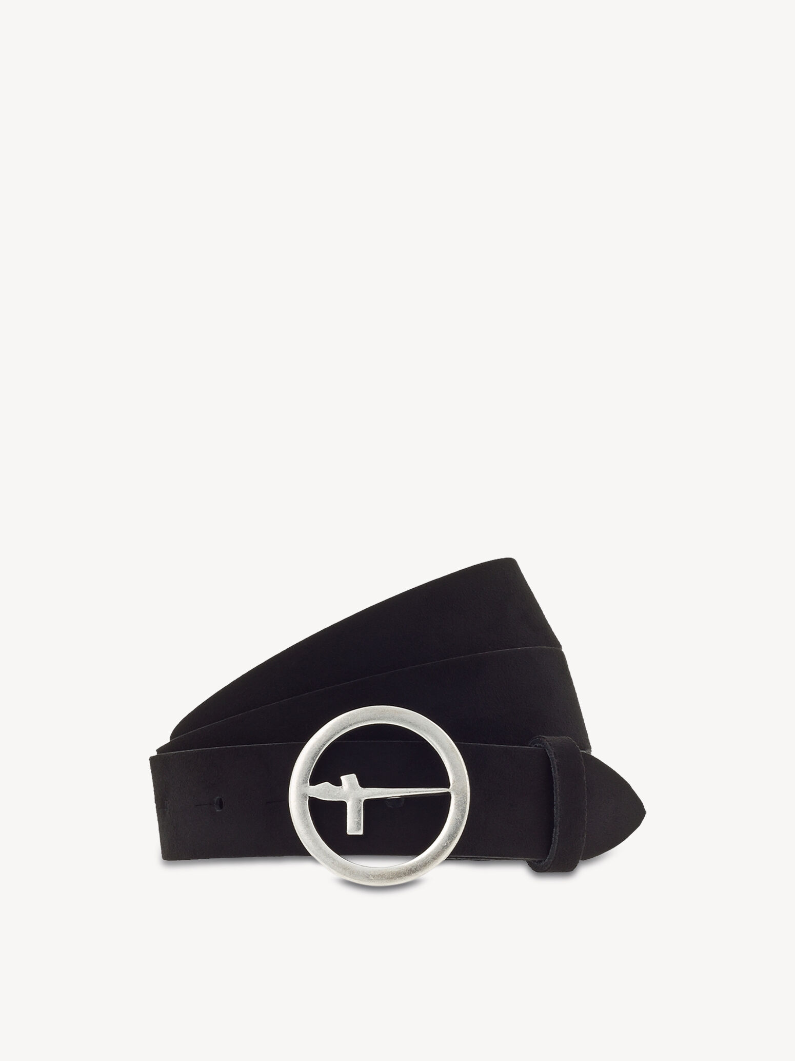 Ceinture en cuir - noir