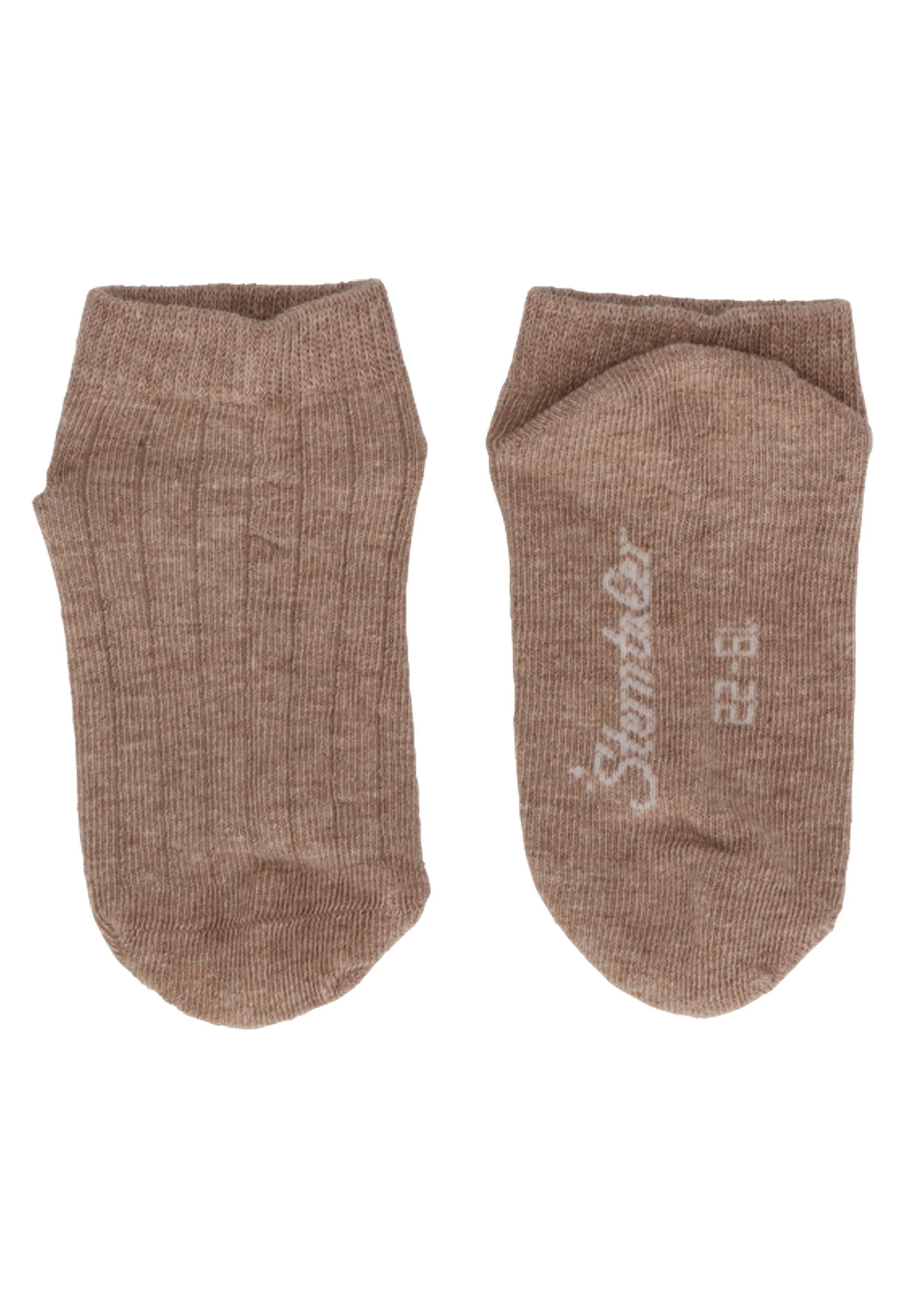 Sneaker Socken im 3er-Pack mit Rippenoptik