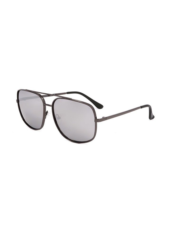 Guess Herren-Sonnenbrille in Anthrazit/ Grau günstig kaufen 60