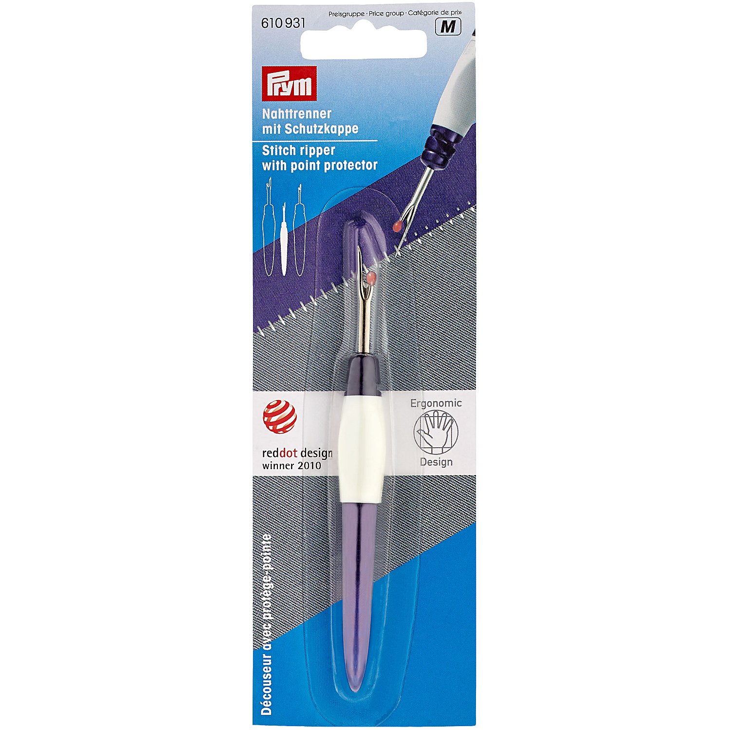 Prym Nahttrenner ergonomic, Länge: 8,5 cm