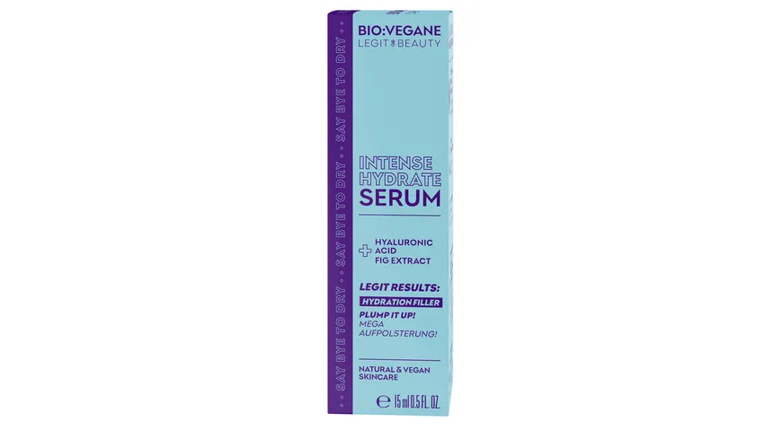 BIO:VÉGANE SKINFOOD Intense Hydrate Serum 15 ml