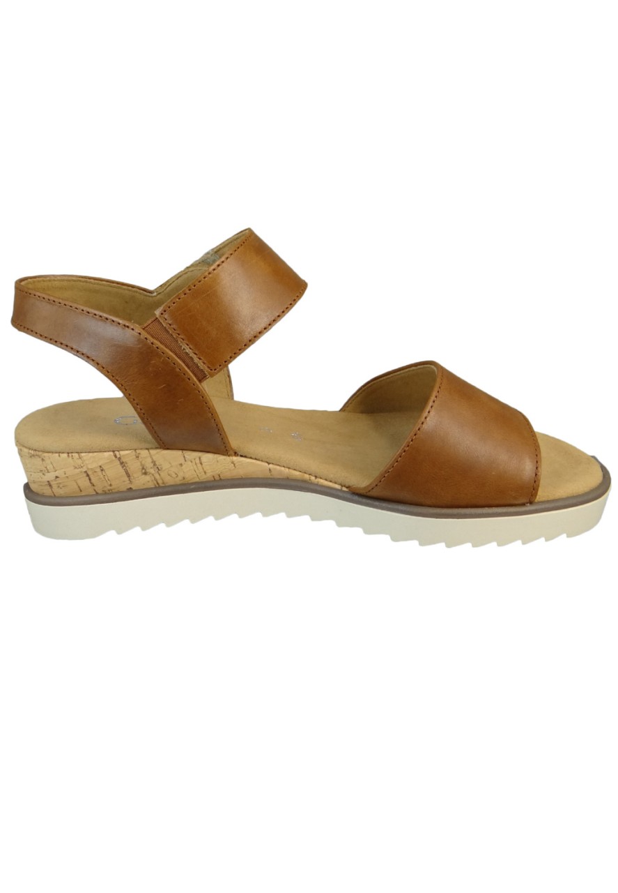 GABOR Keilsandalen braun Comfort Keilsandalette