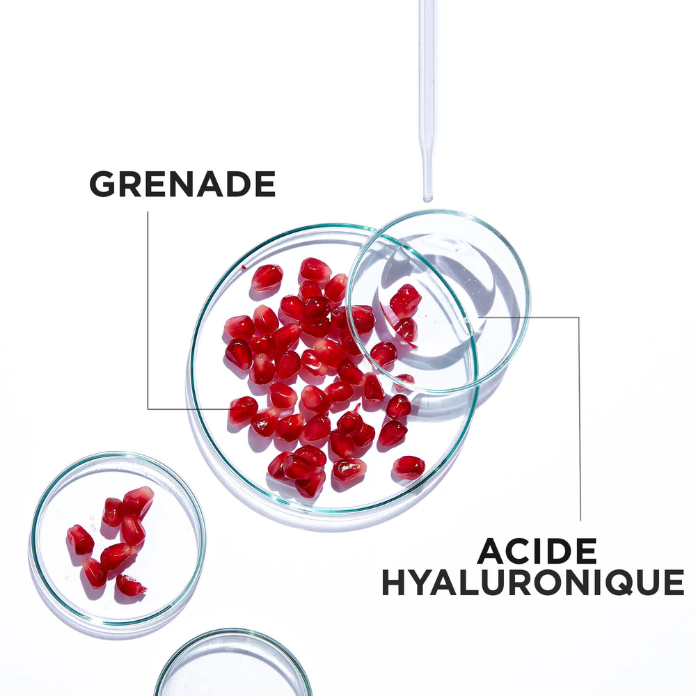 garnier SkinActive HydraBomb Masque Tissu hydratant Grenade et Acidehyaluronique