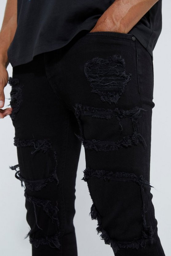 Zerrissene Skinny Jeans