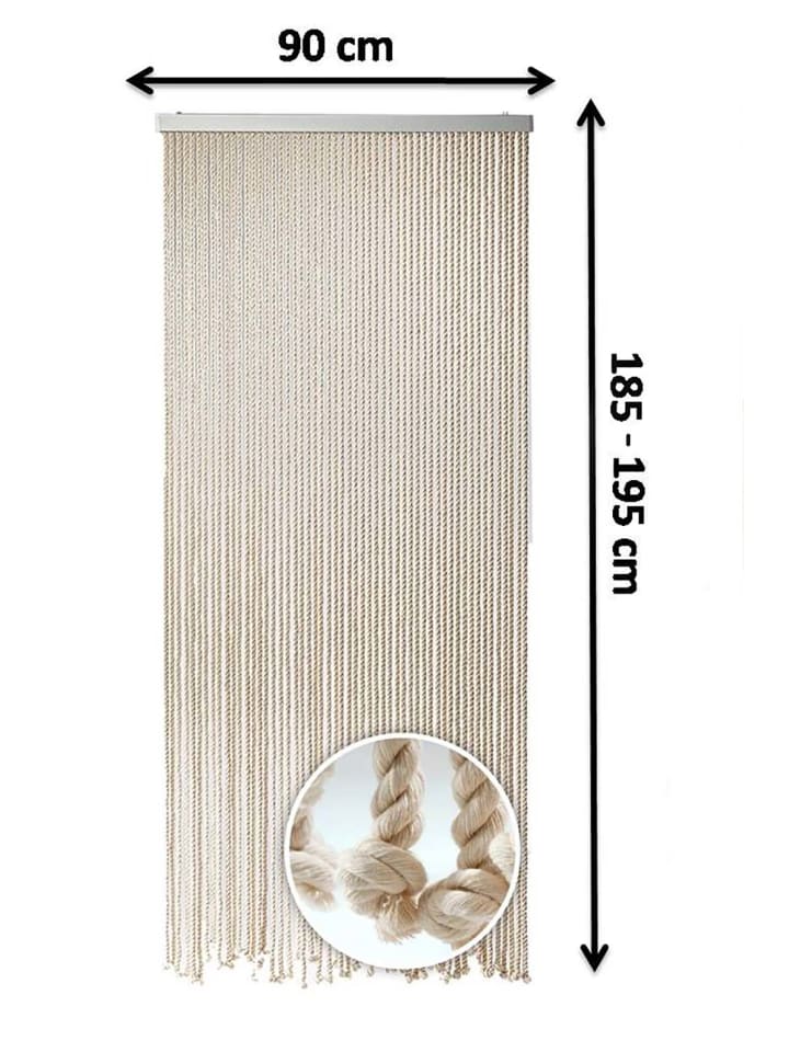 kobolo Vorhang MARITIM06 in Braun günstig kaufen onesize