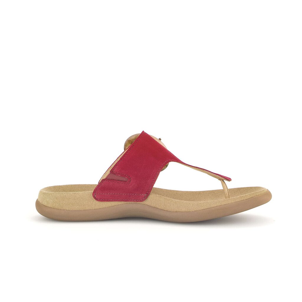 Gabor fashion Zehentrenner rot