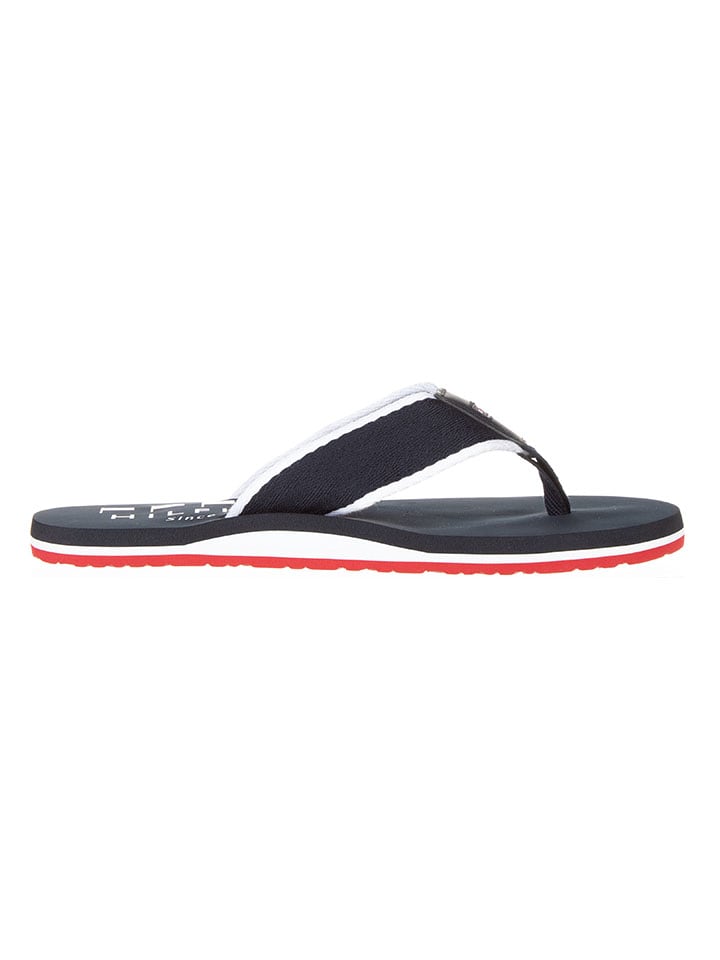 Tommy Hilfiger Shoes Zehentrenner in Dunkelblau günstig kaufen