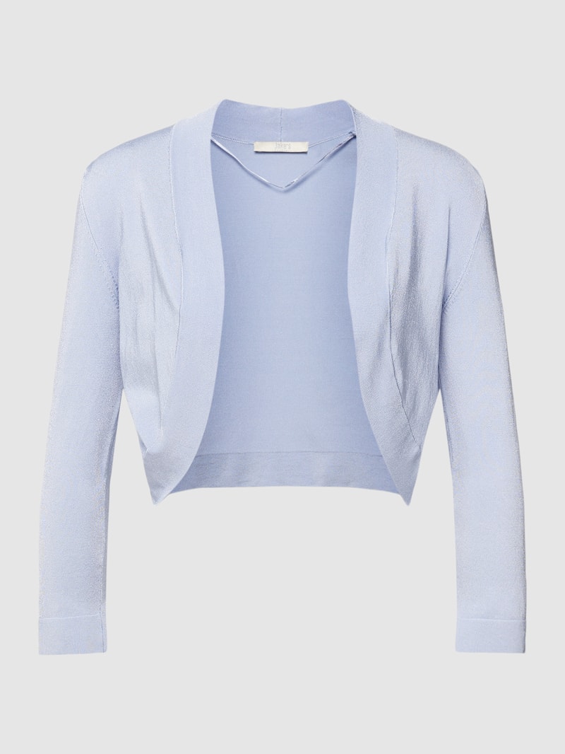 Bolero mit offener Vorderseite in himmelblau