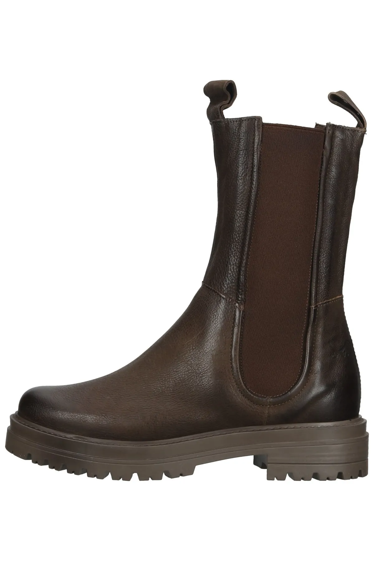 Sansibar  Stiefel - Braun - Blockabsatz