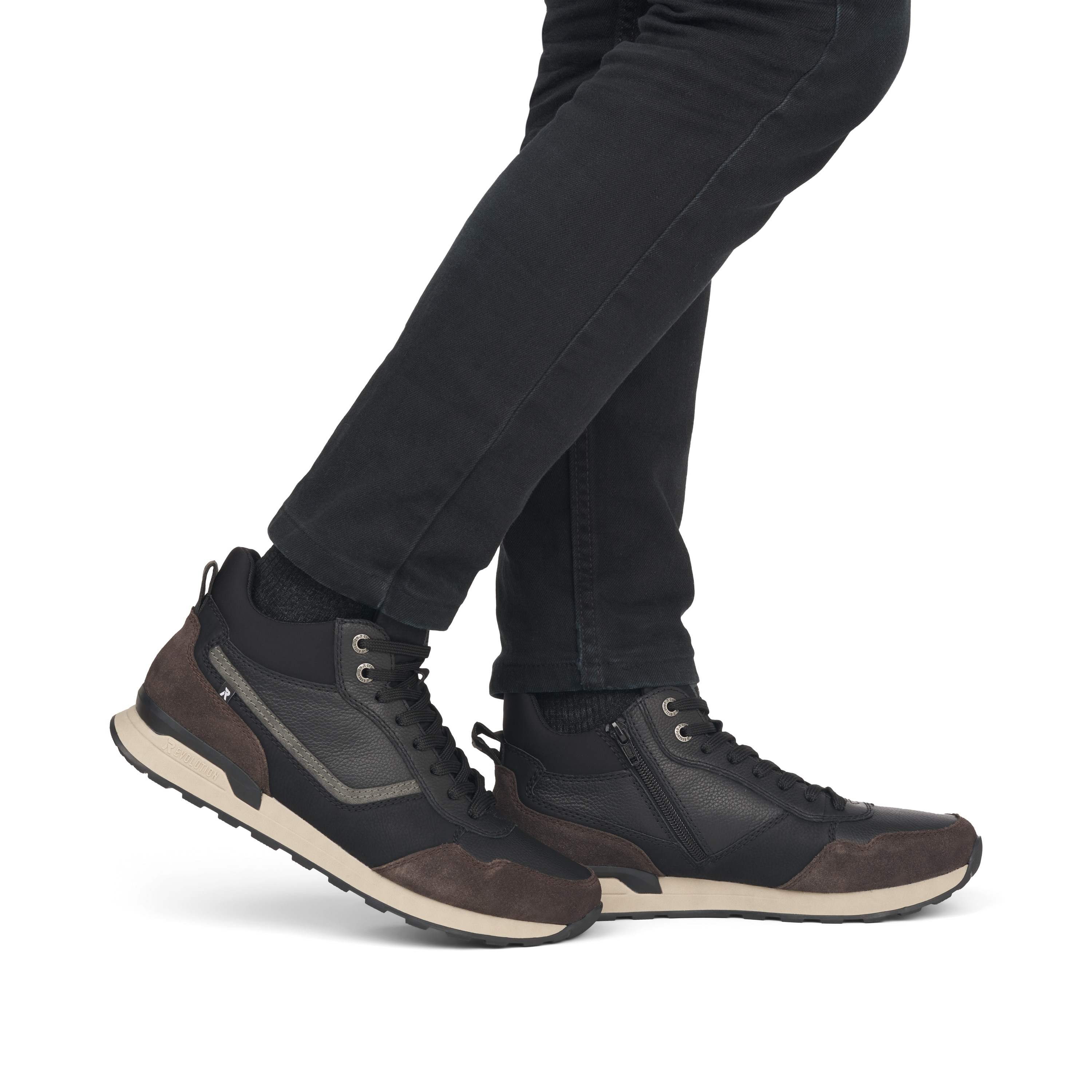 Rieker Herren Sneaker High shadow