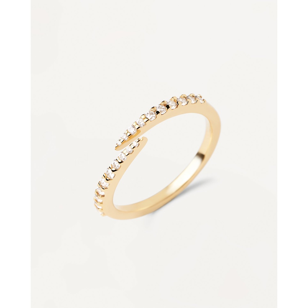 P D Paola Bague pour femme 925 Argent or Bague