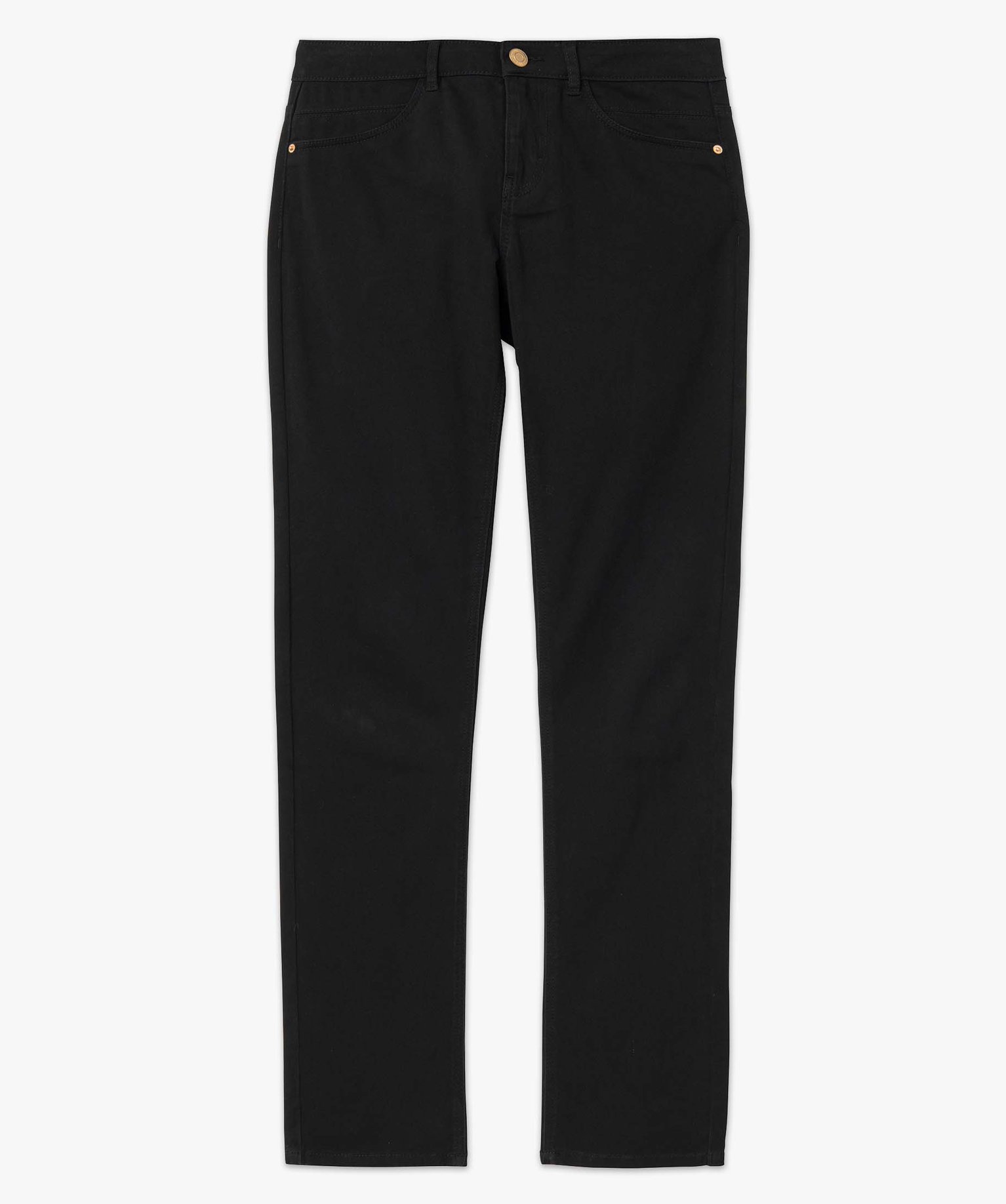 Jean femme coupe Regular taille normale noir | GEMO