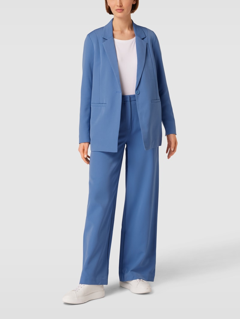 Blazer mit Leistentaschen Modell 'TARA' in hellblau