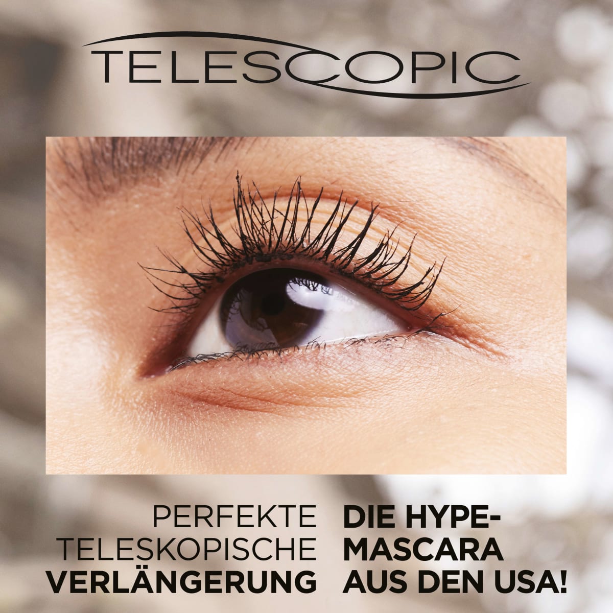 Mascara False Lash Telescopic Gold, 8,4 ml