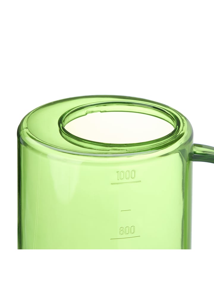 relaxdays 2 x Gießkanne in Grau/ Grün - 1 Liter günstig kaufen onesize