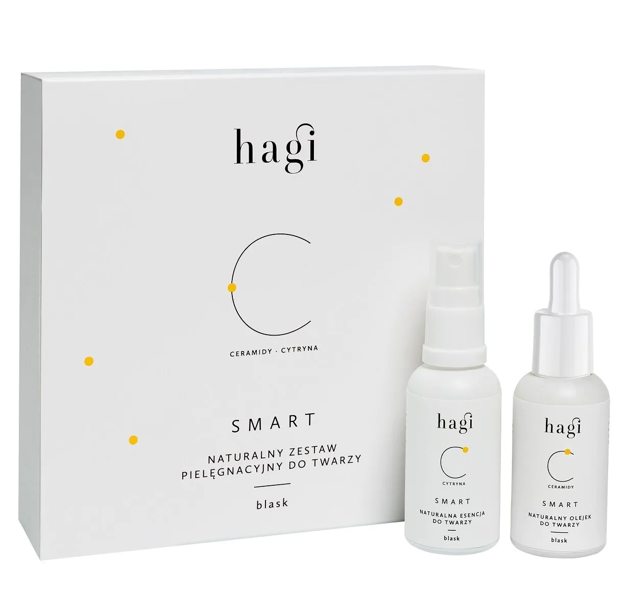 Hagi Smart C set za prirodnu njegu lica za sjaj 2x30ml