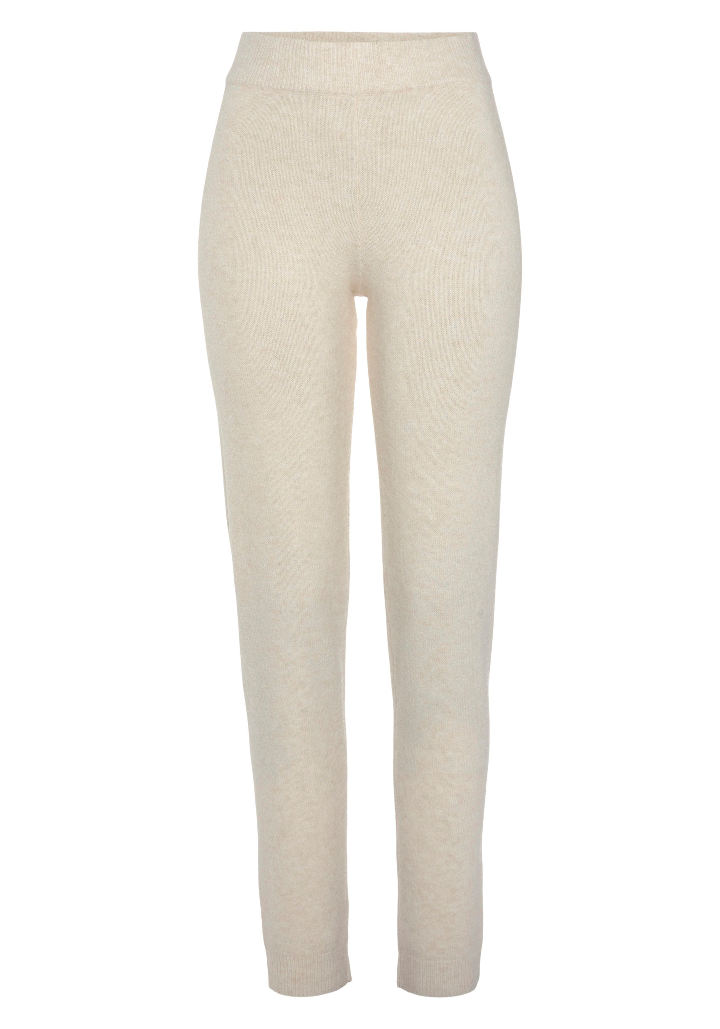 LASCANA Strickhose -Loungehose aus weichem Strick, Loungewear