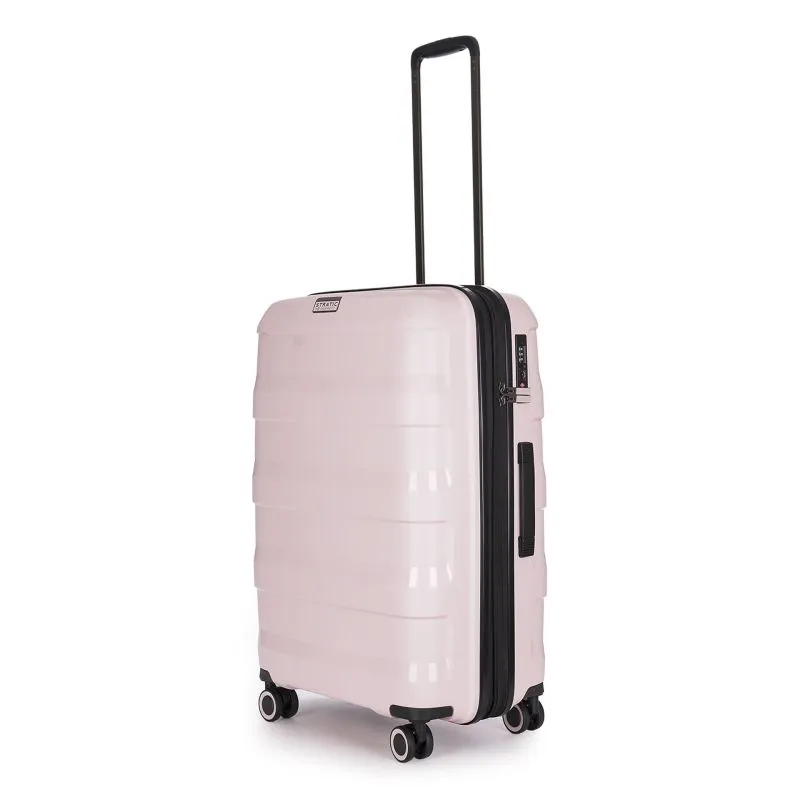 Stratic Straw + - Hartschalen Koffer M (65 cm) - rose