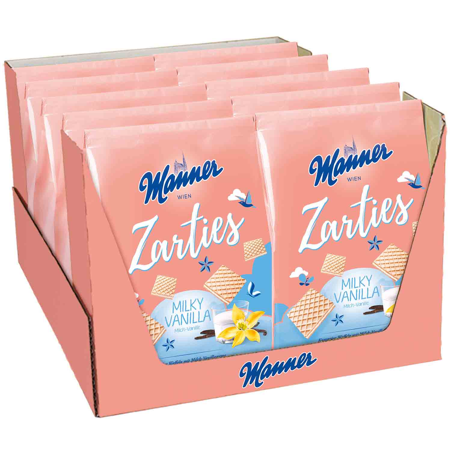Manner Zarties Milky Vanilla 200g