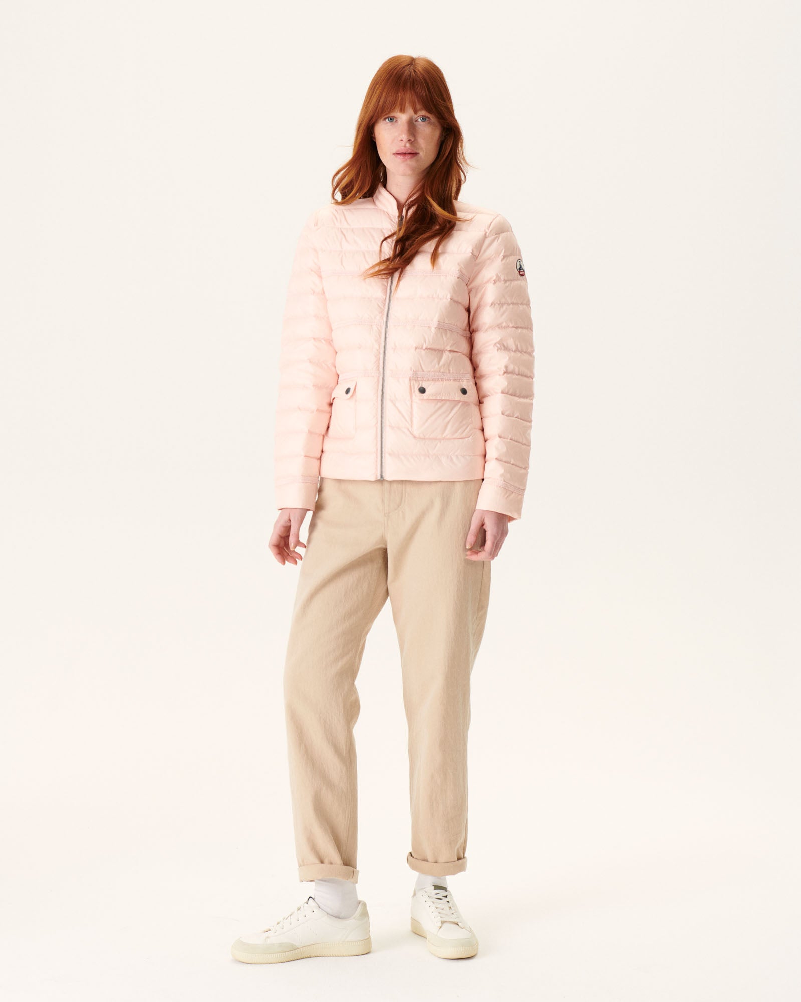 Veste courte légère Rose clair Andorra