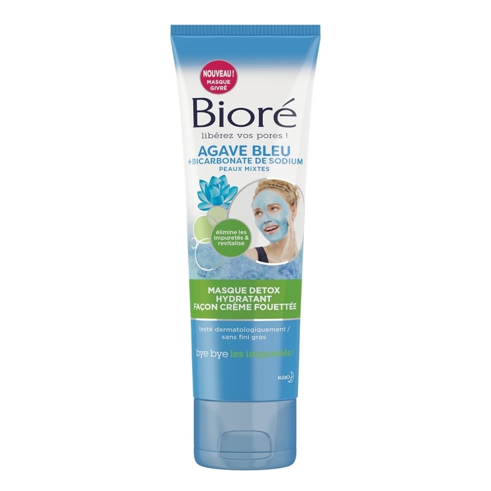 bioré Masque Detox Hydratant Façon Crème Fouettée Masque visage
