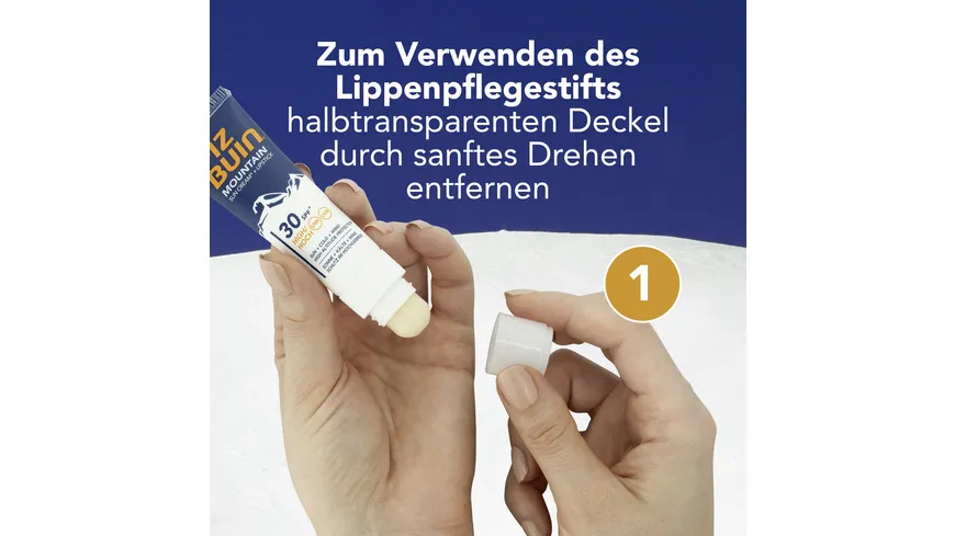 PIZ BUIN MOUNTAIN SONNENCREME LICHTSCHUTZFAKTOR 30 + LIPPENPFLEGE LICHTSCHUTZFAKTOR 30 20ML 20 ml