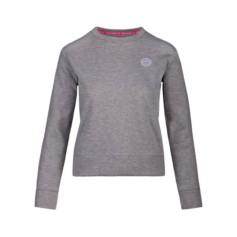 BIDI BADU Mirella Basic Crew Hoodie Damen