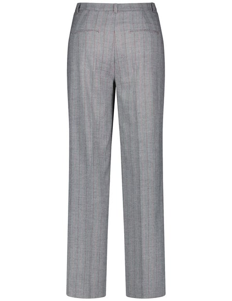 Elegante Stoffhose mit Nadelstreifen