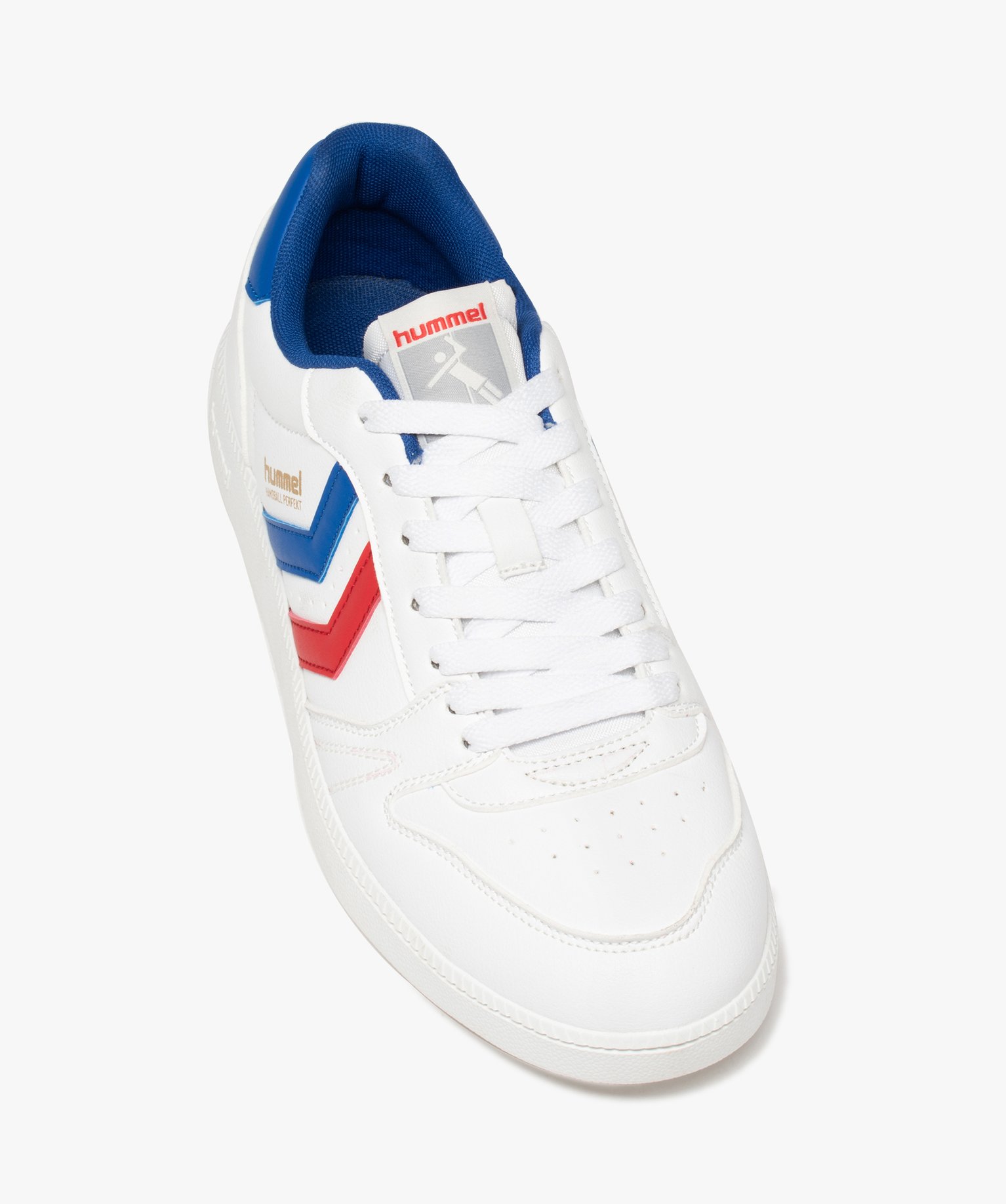 Baskets homme bicolores – Hummel Handball Perfekt blanc | GEMO