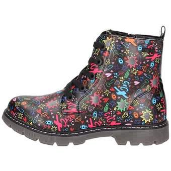 Puccetti Schnür Boots in bunt