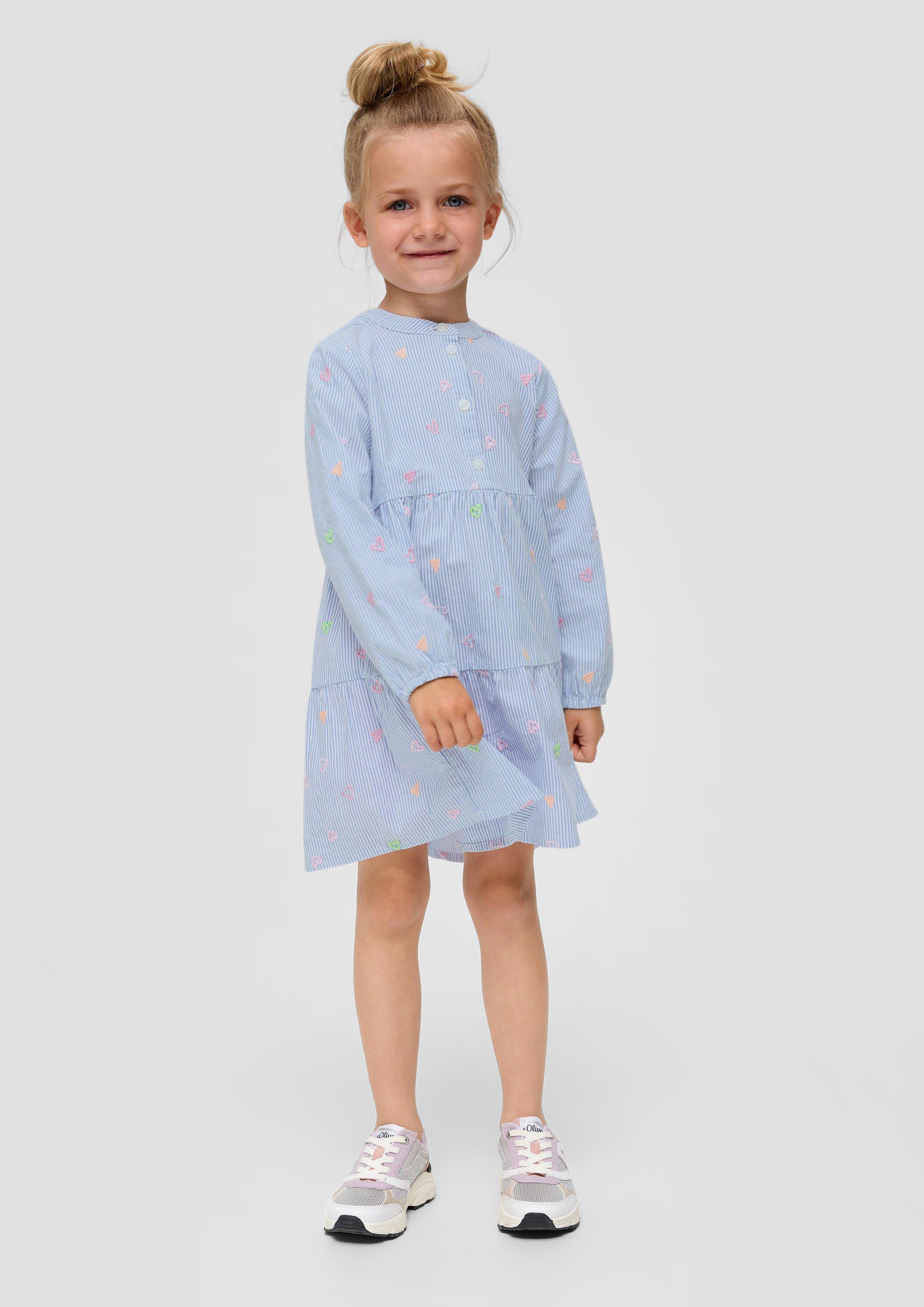 Ausgestelltes Kleid mit Stickerei  2141950-55A9