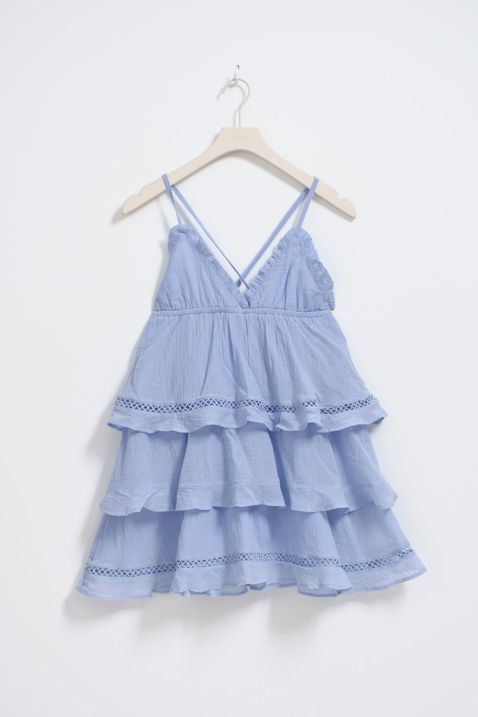 Y triangle mini dress